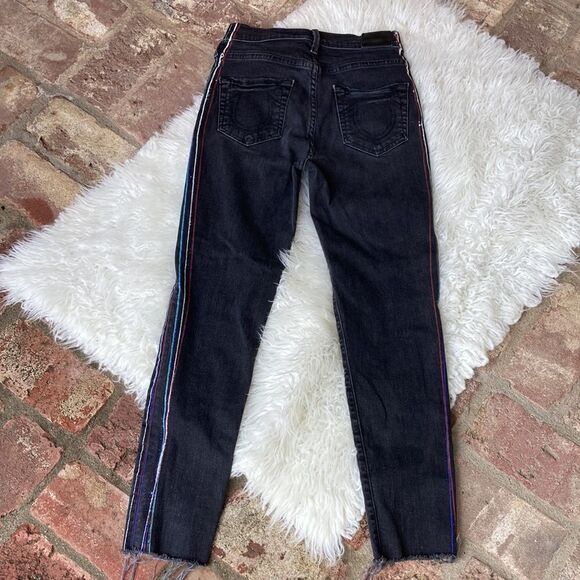 True Religion Modern Art Harper High Rise Super Skinny Jeans Size 26 - Picture 10 of 16